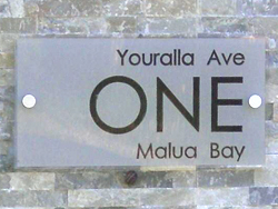 Acrylic House Sign